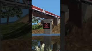 Watching Train As Human River Crossing Railworks Train Simulator 2022 