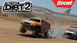 Бери ТАЧКУ и погнали Гонки Ралли - Ралли кросс  Colin Mcrae Dirt 2 на руле Thrustmaster T300