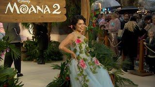 Moana 2 | UK Premiere Highlights | Auli’i Cravalho, Dwayne Johnson