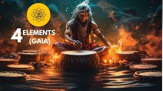 4 Elements (Gaia) – Shamanic Overtone Chant Drone and Tribal Drumming Journey