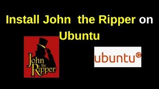 How to install John the Ripper on Ubuntu 22.04 LTS | Install the John the ripper on Ubuntu | 2024