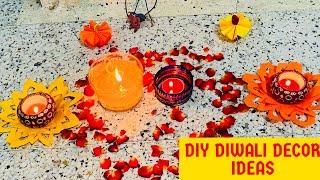 DIY DIWALI DECOR IDEAS | Diwali Decorations | ITz Queen Of Cooking