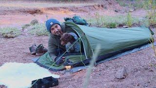 Solo Camping In A Bivy Tent, ASMR