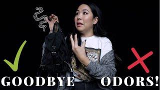 How to Get Rid of Odors in Bags! *Vintage and Preloved*