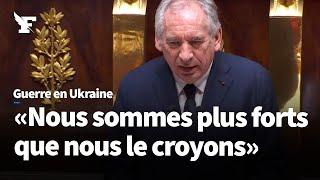 Sécurité européenne : «Nous sommes plus forts que nous le croyons», déclare François Bayrou