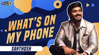 What's on my phone with Santhosh ? | Zee Tamil Sathya (சத்யா) Tamil TV Serial Actor Kathir Interview