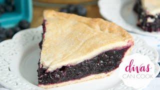 Homemade Blueberry Pie~ Made With Fresh Blueberries