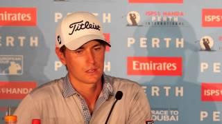 Jason Scrivener Round 3 media conference 2016 ISPS Handa Perth International