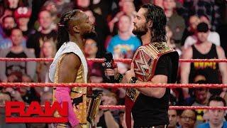 Seth Rollins and Kofi Kingston agree to a Winner Take All Match: Raw, April 8, 2019