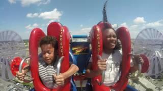 You won't find 2 kids to handle the slingshot like these two kids! Nephew Carlos & my daughter Mimi