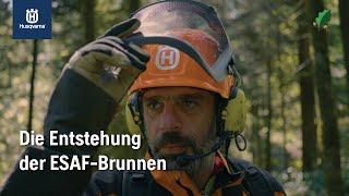 Die Entstehung der ESAF-Brunnen | Schnitzen mit Husqvarna Kettensägen