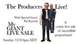 My Giant Comic Live Sale!  The Producers Live