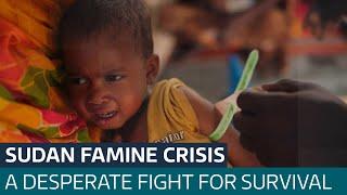 Famine rises in war-torn Sudan with over 750,000 at risk of dying from starvation | ITV News