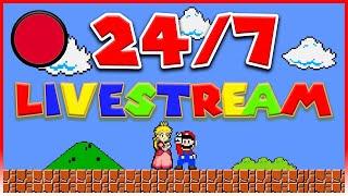 24/7 Super Mario Marathon Livestream  [CLASSIC GAMES] 