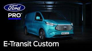 See The New Ford E-Transit Custom Electric Van | Ford EU