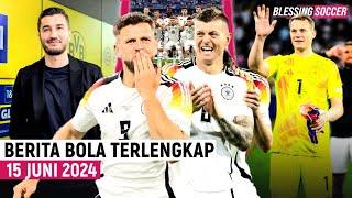 EURO 2024: Jerman PESTA Gol & Ukir SEJARAH  Kroos MENAWAN, Neuer GABUT  RESMI Nuri Sahin Latih DVB