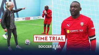 Big G taunts Bullard after crazy saves | Soccer AM Pro AM Time Trial | With Ainsworth & Ellen White