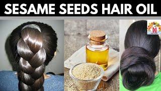 Sesame Seeds Hair Oil at Home: Massive Hair Growth & Volume Boost