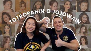 FOREIGNER HUBBY TAKES ON JOJOWAIN O TOTROPAHIN CHALLENGE | THIS IS ALI AND ELAI