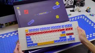 Unboxing of the MelGeek Pixel mechanical keyboard -palette