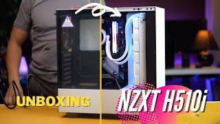 Amazing Case! NZXT H510i White Case with LED