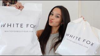 white fox try-on haul  (winter basics)