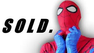 I sold my Spider-Man cosplay.