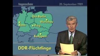 Vor 25 Jahren: TV-Berichte (Teil 4) über "DDR-Wende" in "TAGESSCHAU" vom 15.09. bis 30.09.1989