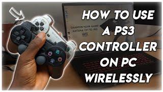 How To Use A PS3 Controller On A PC Wirelessly Without A Dongle | 2024