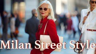 Italian Elegance: Street Style in Milan - How to Look Classy and Timeless at Any Age