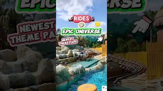 NEW Rides at Epic Universe! (11 Attractions at Universal’s Newest Park)