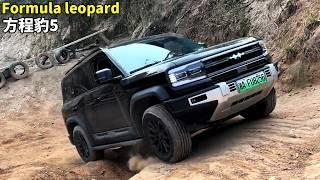 Chinese 4X4 off-road: BYD Formula Leopard 5 VS Chery Jetour! #off-road #byd #formulaleopard #chery