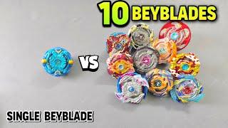 1 vs 10 beyblades - orichalcum is good ?