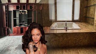 Rihanna’s Former $15 Million Dollar Mega Mansion-Sound Proof Rooms Shocking Finds Inside!