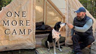 Camping in an INFLATABLE CABIN | One More Camp for My Old Dog