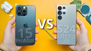 iPhone 15 Pro Max vs Samsung S24 Ultra | ¡QUÉ HUMILLACIÓN!