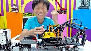 예준이의 자동차 장난감 조립놀이 레고 테크닉 게임 플레이 Lego Technic Car Toy Assembly