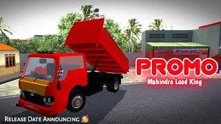 Mahindra Load King PROMO Video | Release Date Announcing | Bussid Mod | Mallu Garage 2.0