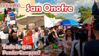 Asi es el tianguis de San Onofre 2024