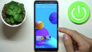 Как изменить обои на главном экране и экране блокировки в Samsung Galaxy A01 Core?