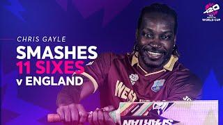 Chris Gayle tears England apart | ENG v WI | T20WC 2016