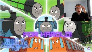 THE TRAINSFORMERS TAKE ON PAT! | Man vs Train 2: Cartoon Nightmares REACTION!