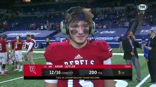 Aidan Leffler after 4A State Championship win: 'I'm just happy for this team'