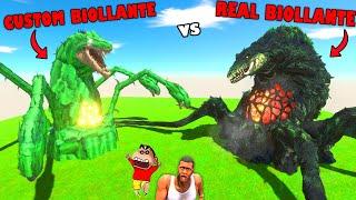 REAL KAIJU vs FAKE KAIJU in Animal Revolt Battle Simulator with SHINCHAN and CHOP