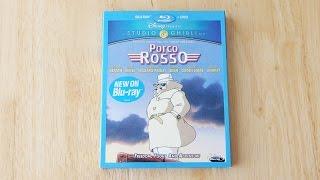 Studio Ghibli Porco Rosso Blu-ray | DVD Unboxing & Review