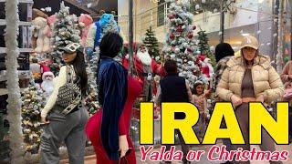 What's going on in IRAN? Do they celebrate Yalda Night or Christmas?