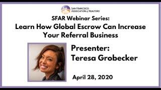 Learn How Global Escrow Can Increase Your Referral Business