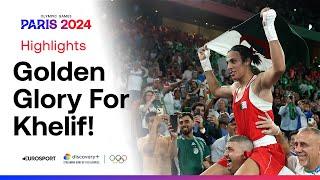 Algeria's Imane Khelif wins Olympic boxing gold in Paris  | #Paris2024 #Olympics