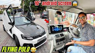 Bolero mai laga di 10" ki android display | Crazy reactions on Flying Polo 