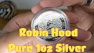 1oz Robin Hood Silver Bullion Coin from the Royal Mint | Silver Stacking UK